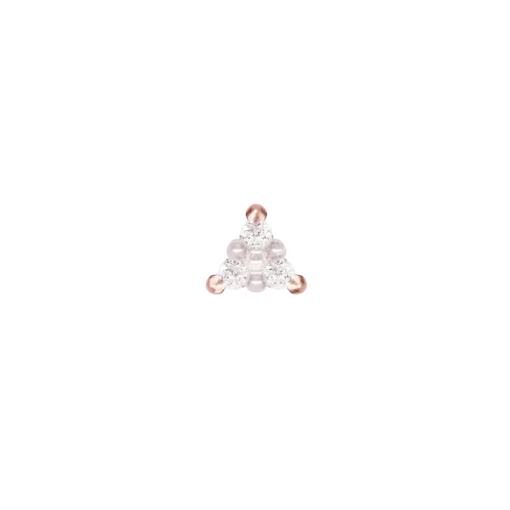 threadless: "Vibe" End in Gold with Diamonds - Image 4