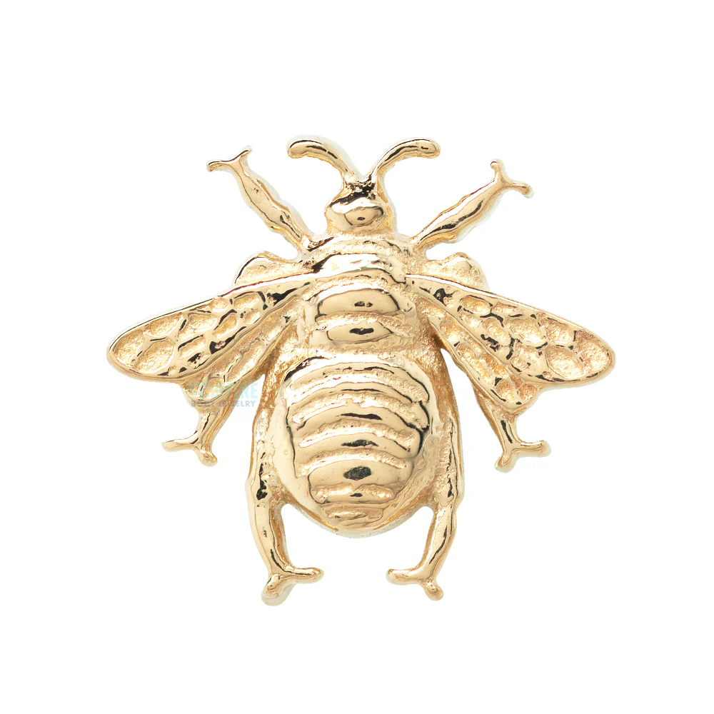Bumblebee Threaded End in Gold - Image 3