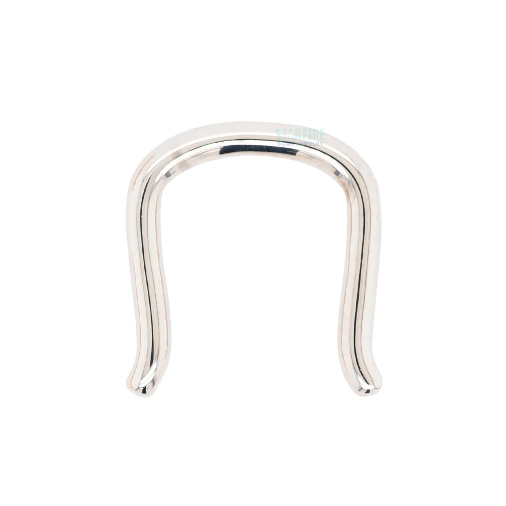 Gold & Platinum Septum Retainer - Image 3