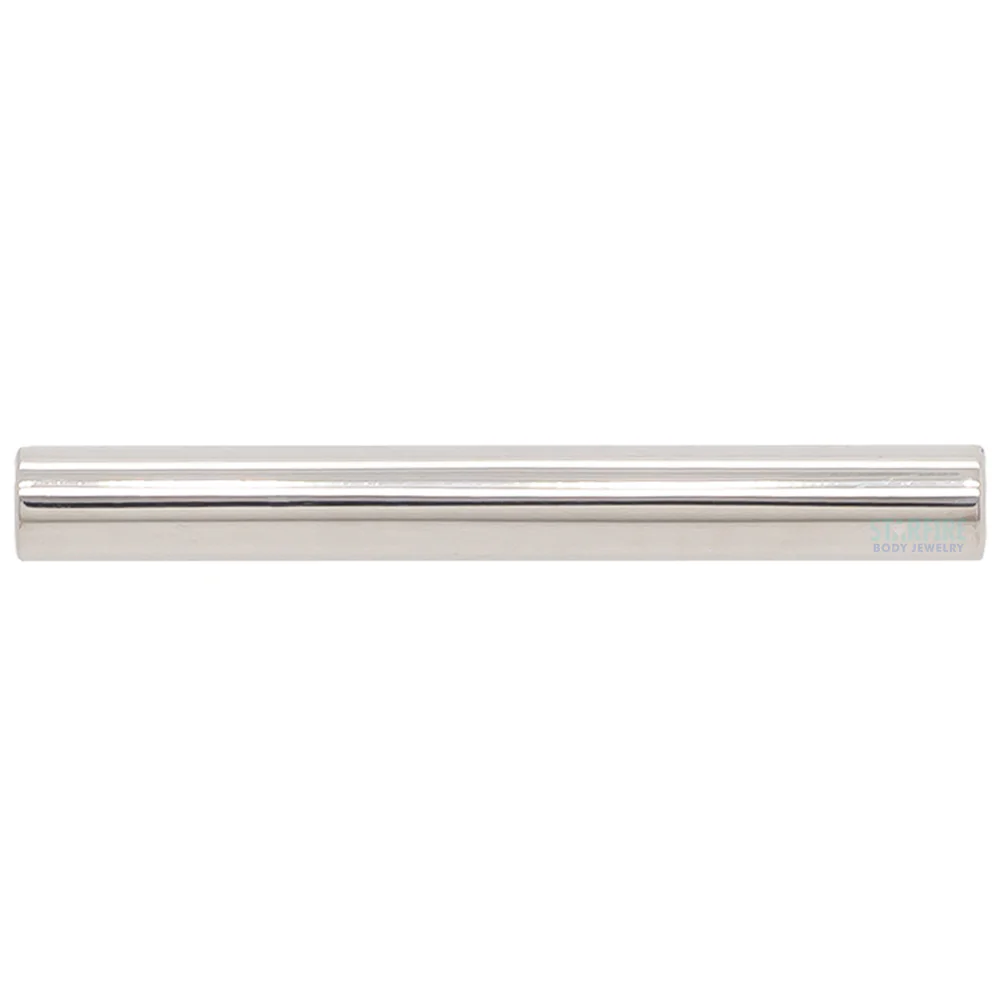 Gold Threaded Straight Barbell Shaft - Image 4