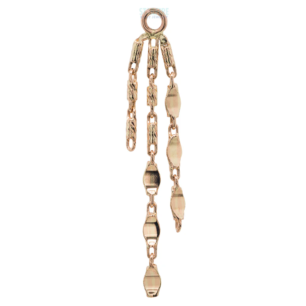 "Portia" Charm in Gold - Image 4