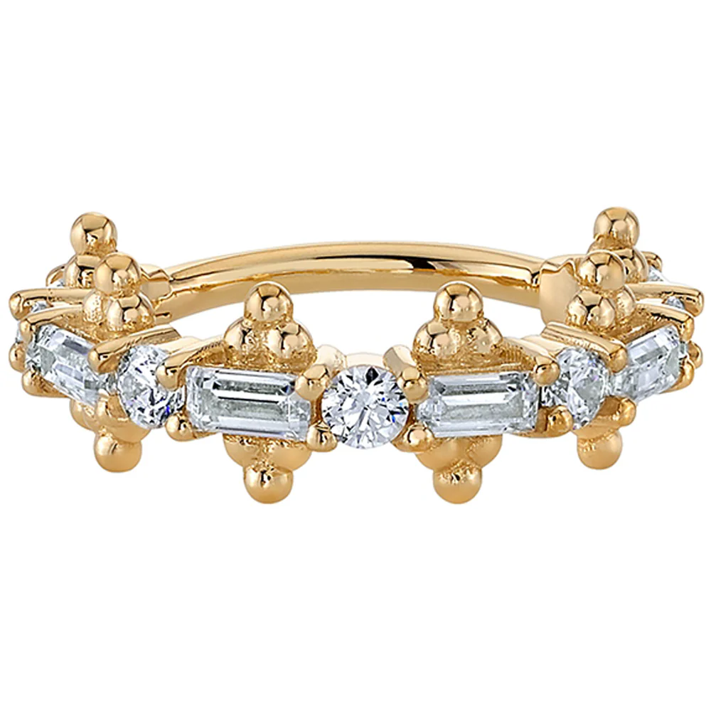"Closer" Hinge Ring in Gold with DIAMONDS - Image 2