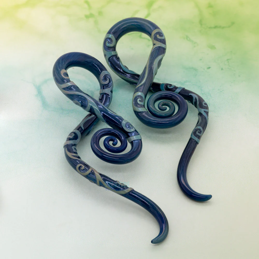 Glass Squids - Carved Blue Moon - Image 2
