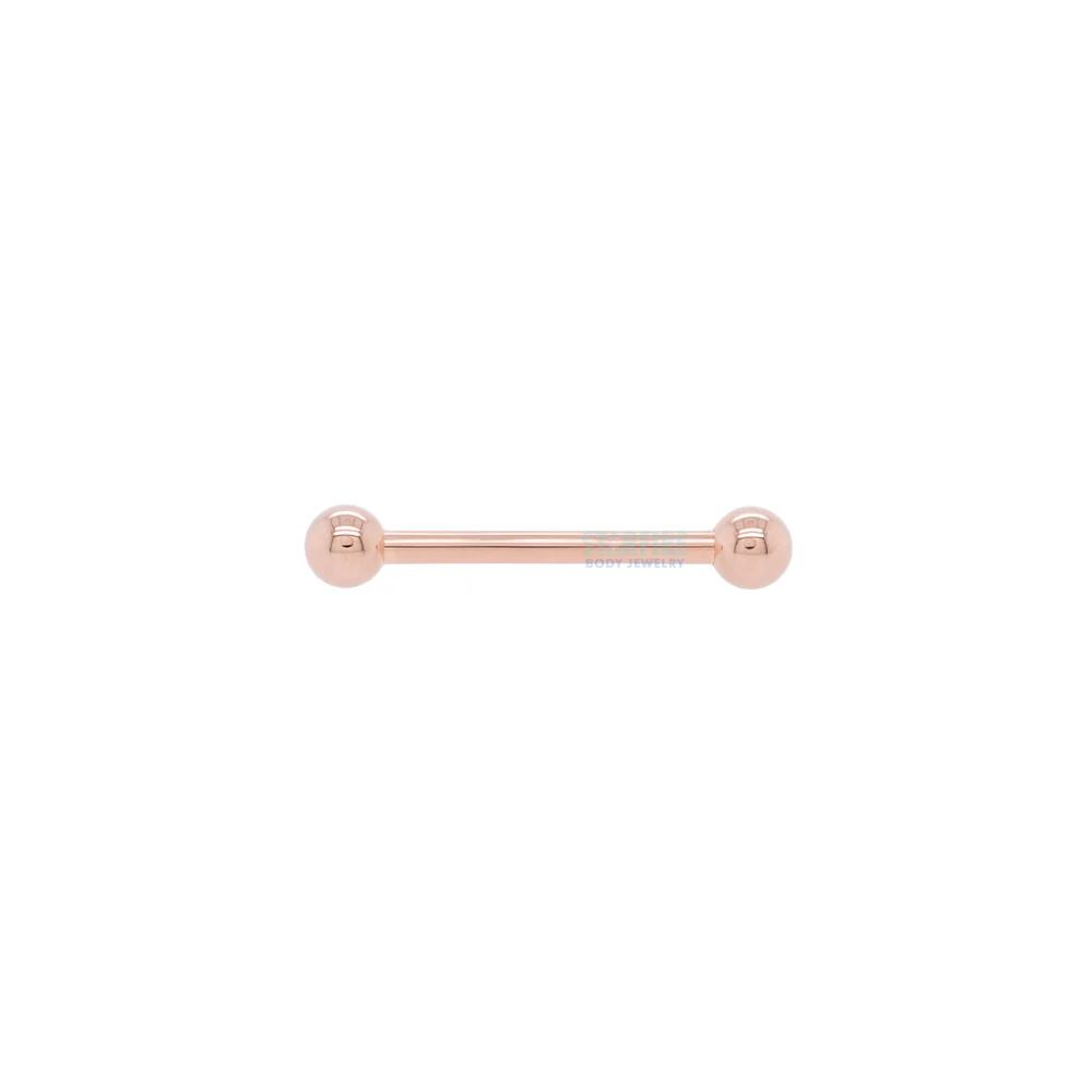 Gold Straight Barbell - Image 3
