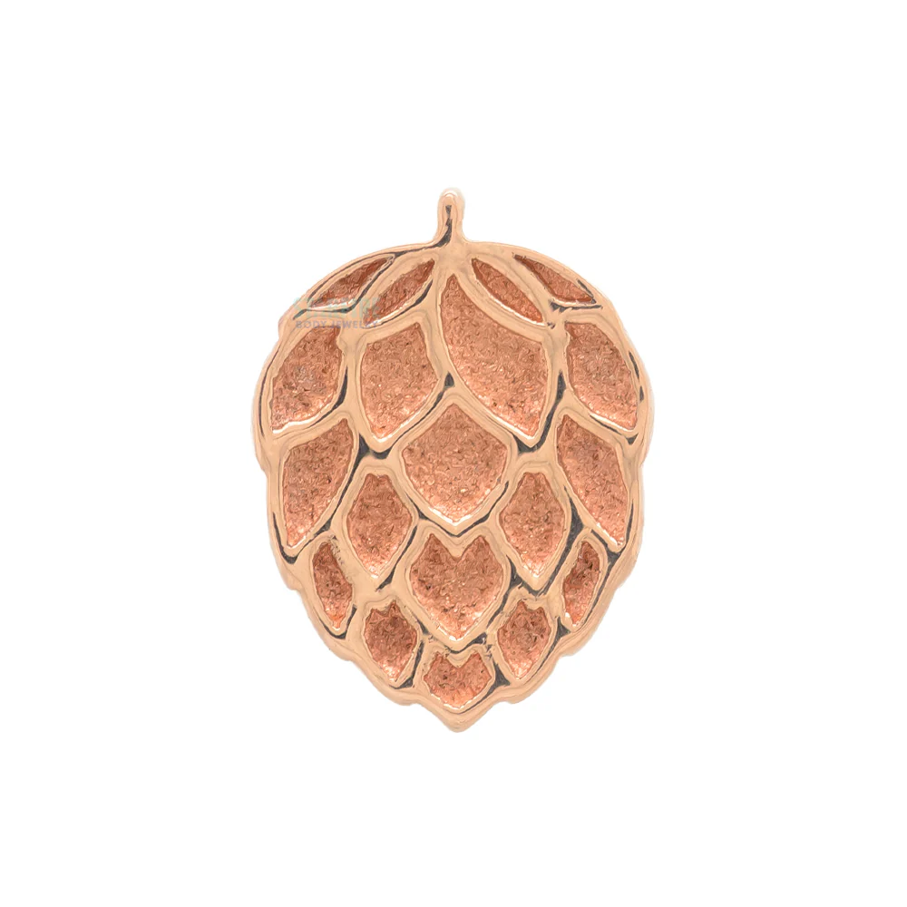 "Hops" Threaded End in Gold & Platinum - Image 5