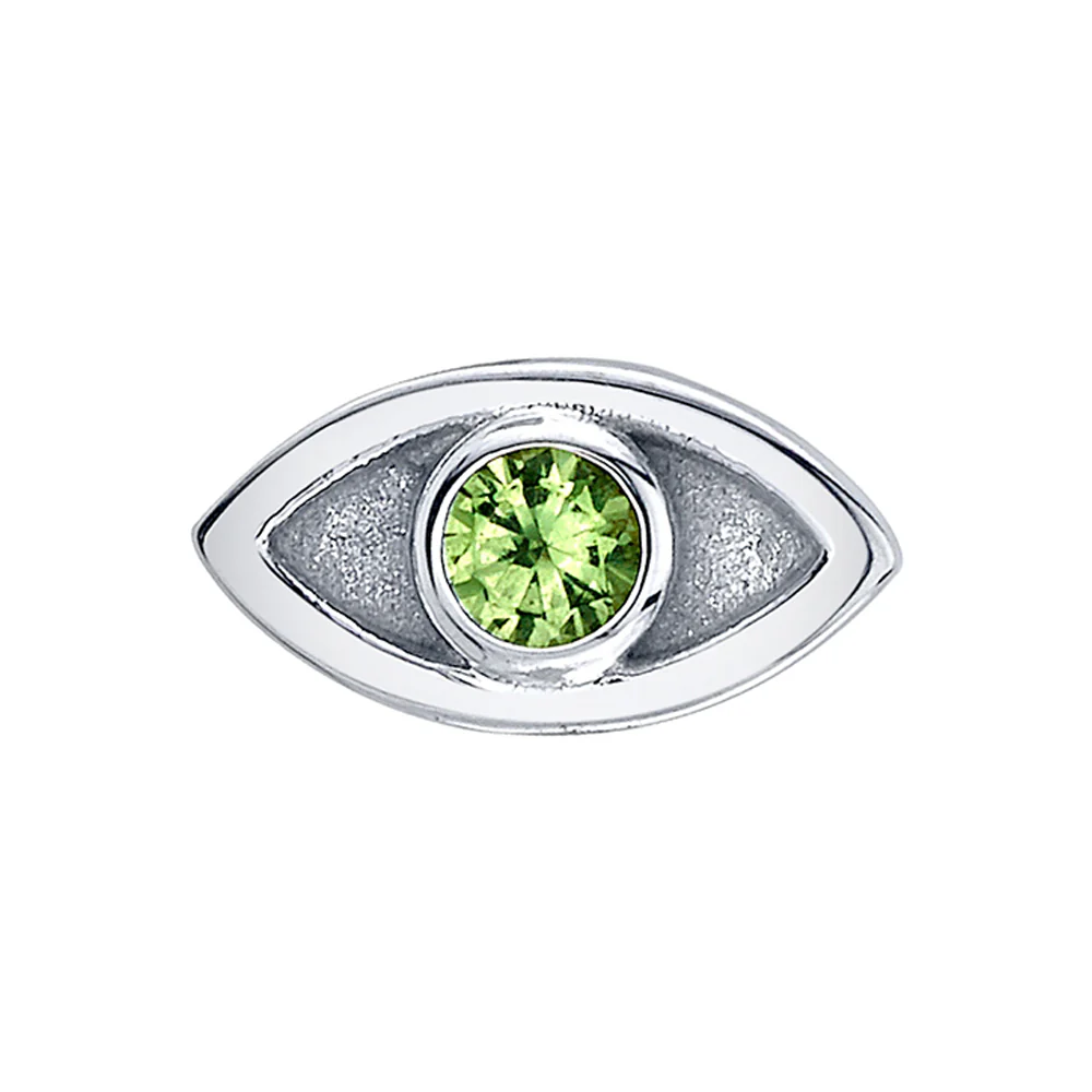 "Jinx" Threaded End in Gold with Tsavorite - Image 2