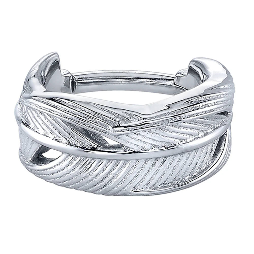 "La Plumita" Hinge Ring in Gold - Image 2