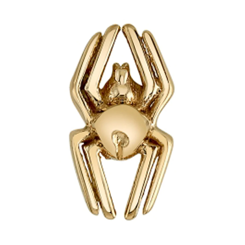 "Larissa's Spider" Threaded End in Gold - Image 2