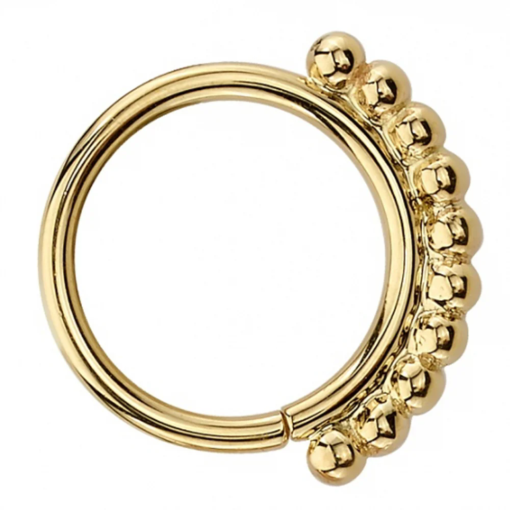 "Latchmi" Seam Ring in Gold - Image 3