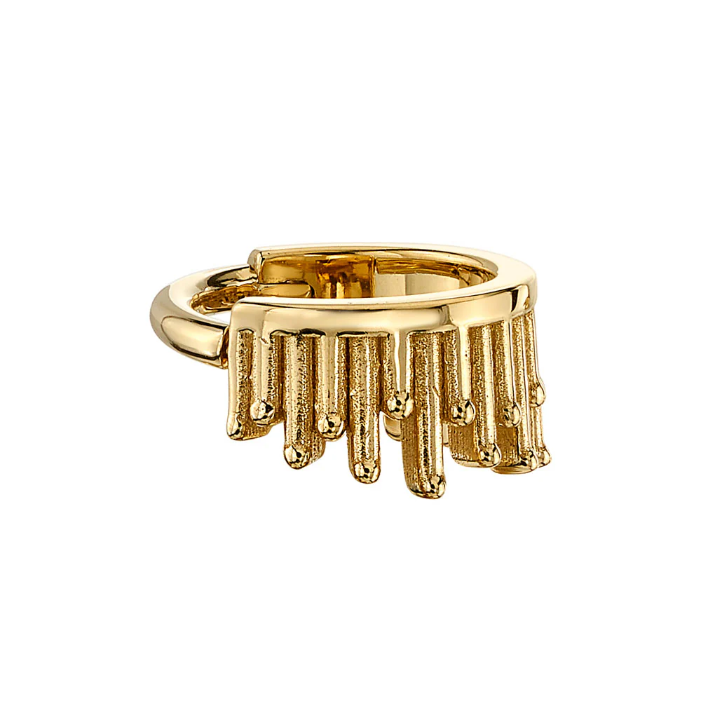 "Live to Tell" Hinge Ring in Gold - Image 2