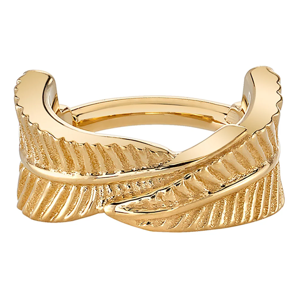 "Mimosa" Hinge Ring in Gold
