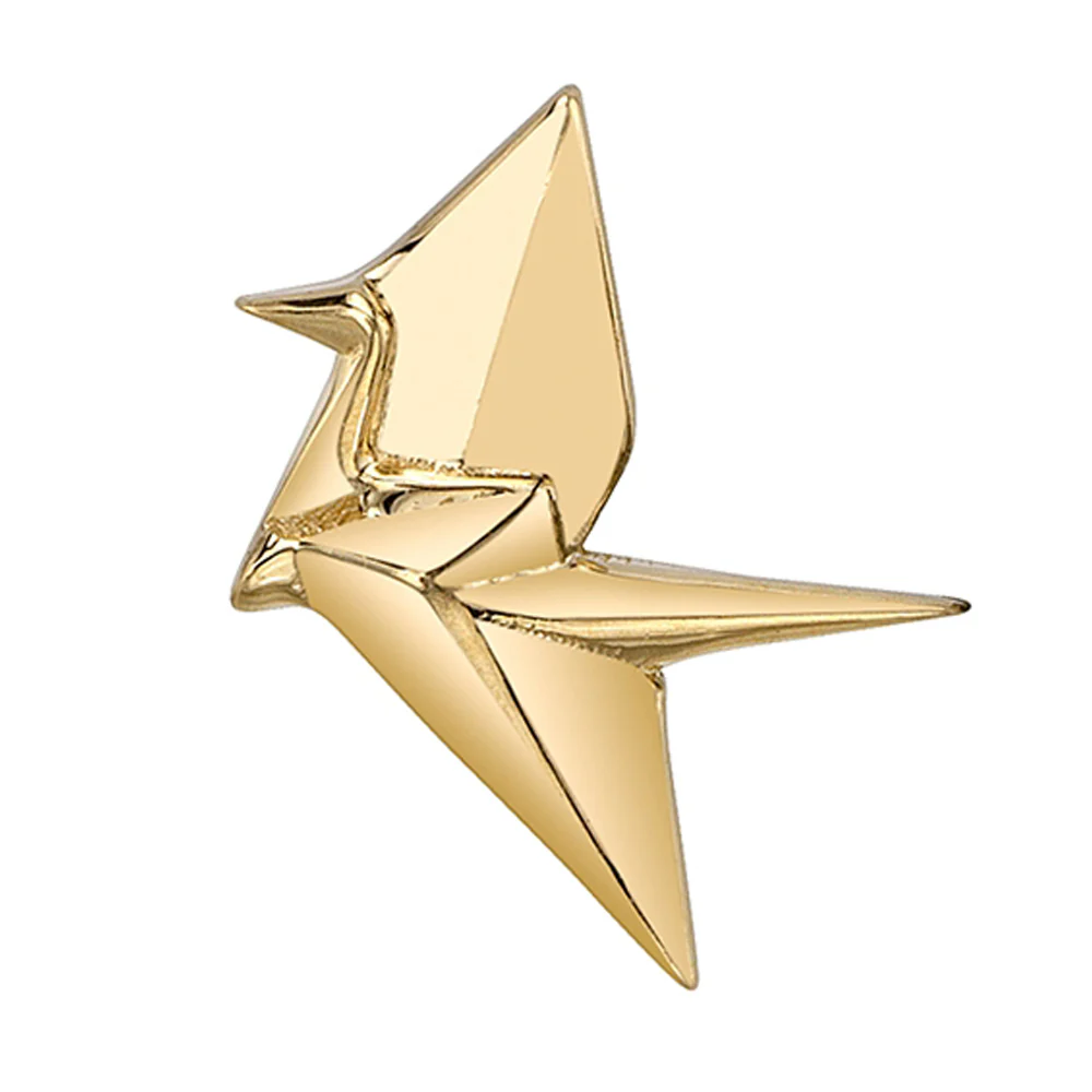 Orizuru Threaded End in Gold & Platinum - Image 2