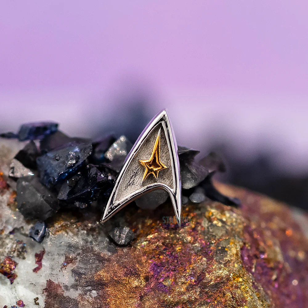 "Space Geezer" Threaded End in Gold - Image 2