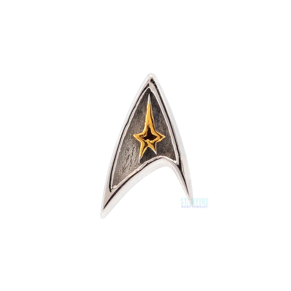"Space Geezer" Threaded End in Gold - Image 3
