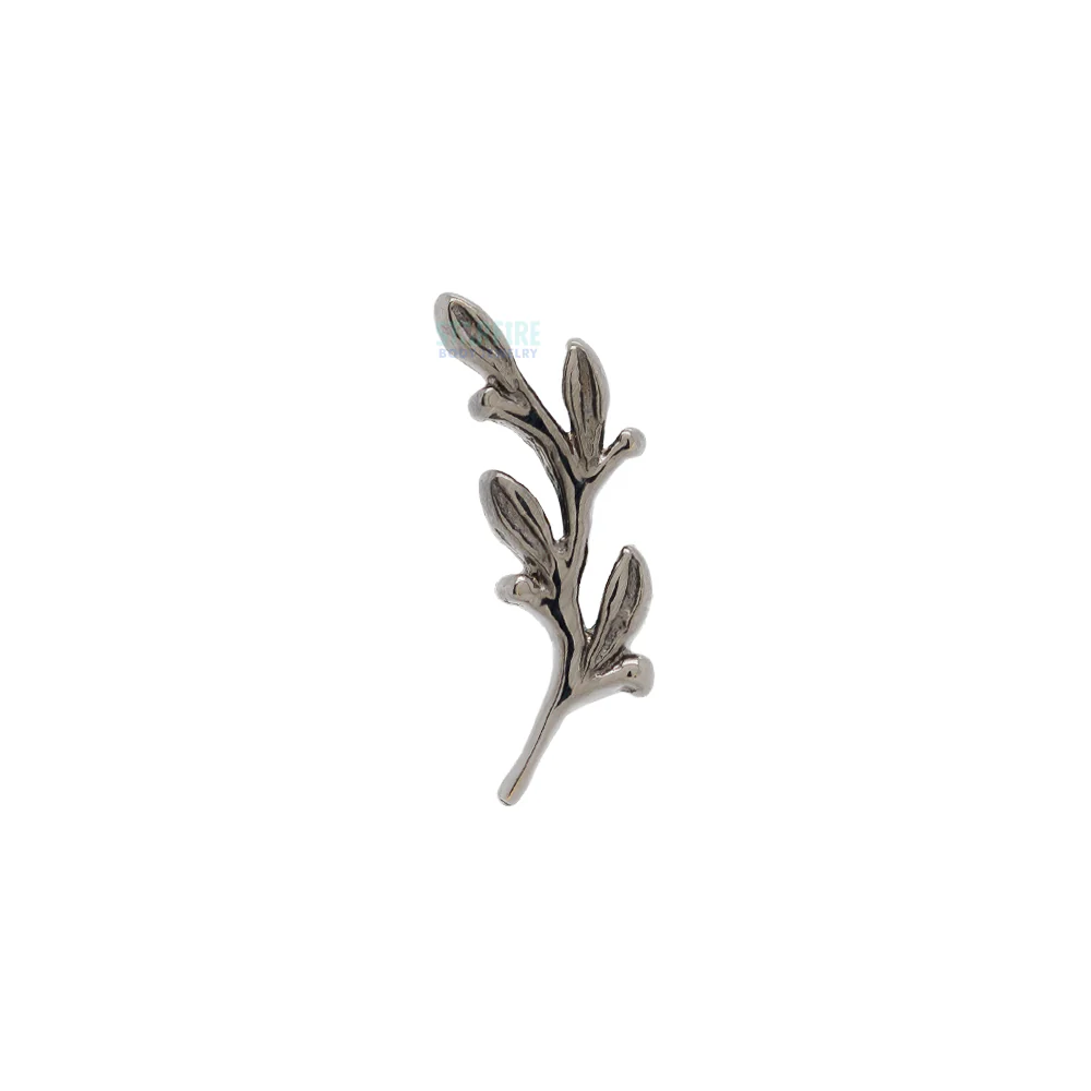 threadless: "Amity" Pin in Black Rhodium - Gold