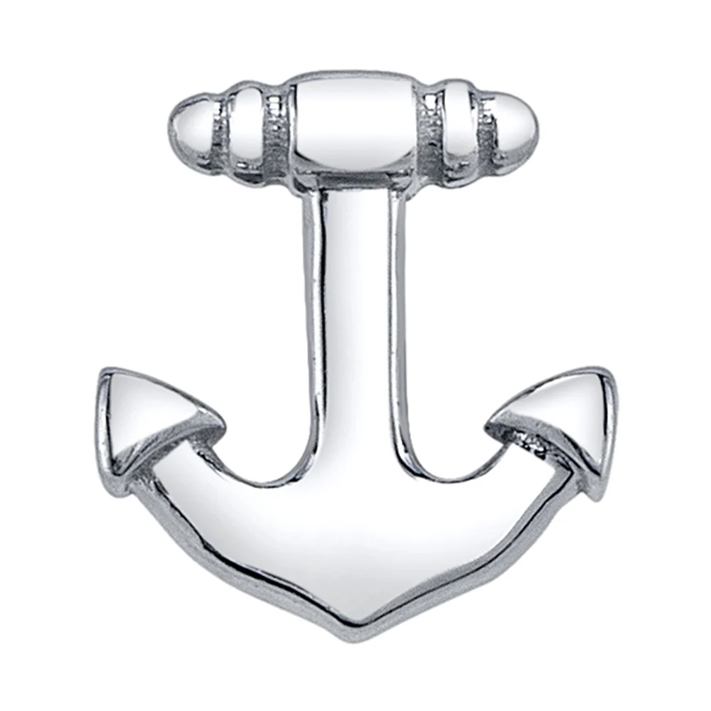 threadless: Anchor Pin in Gold & Platinum - Image 3