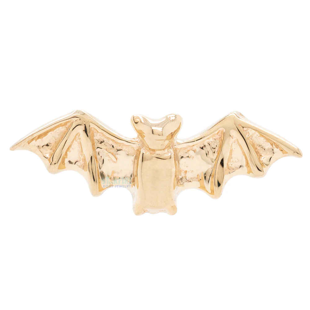 threadless: Bat Pin in Gold & Platinum - Image 3