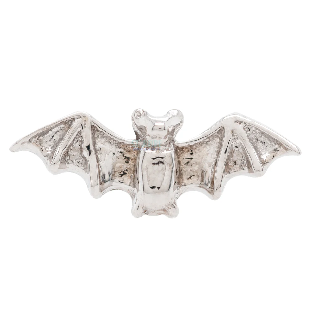 threadless: Bat Pin in Gold & Platinum - Image 4