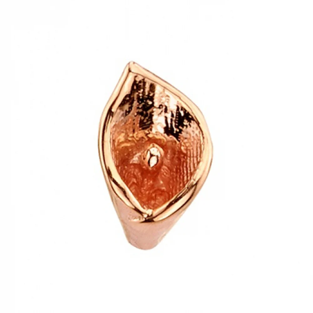 threadless: Calla Lily Pin in Gold & Platinum - Image 2