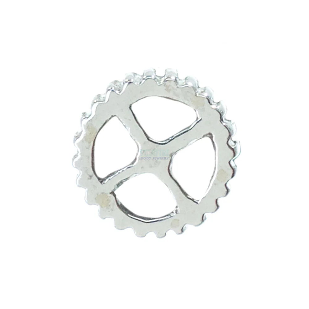 Cog Threaded End in Gold - Image 2
