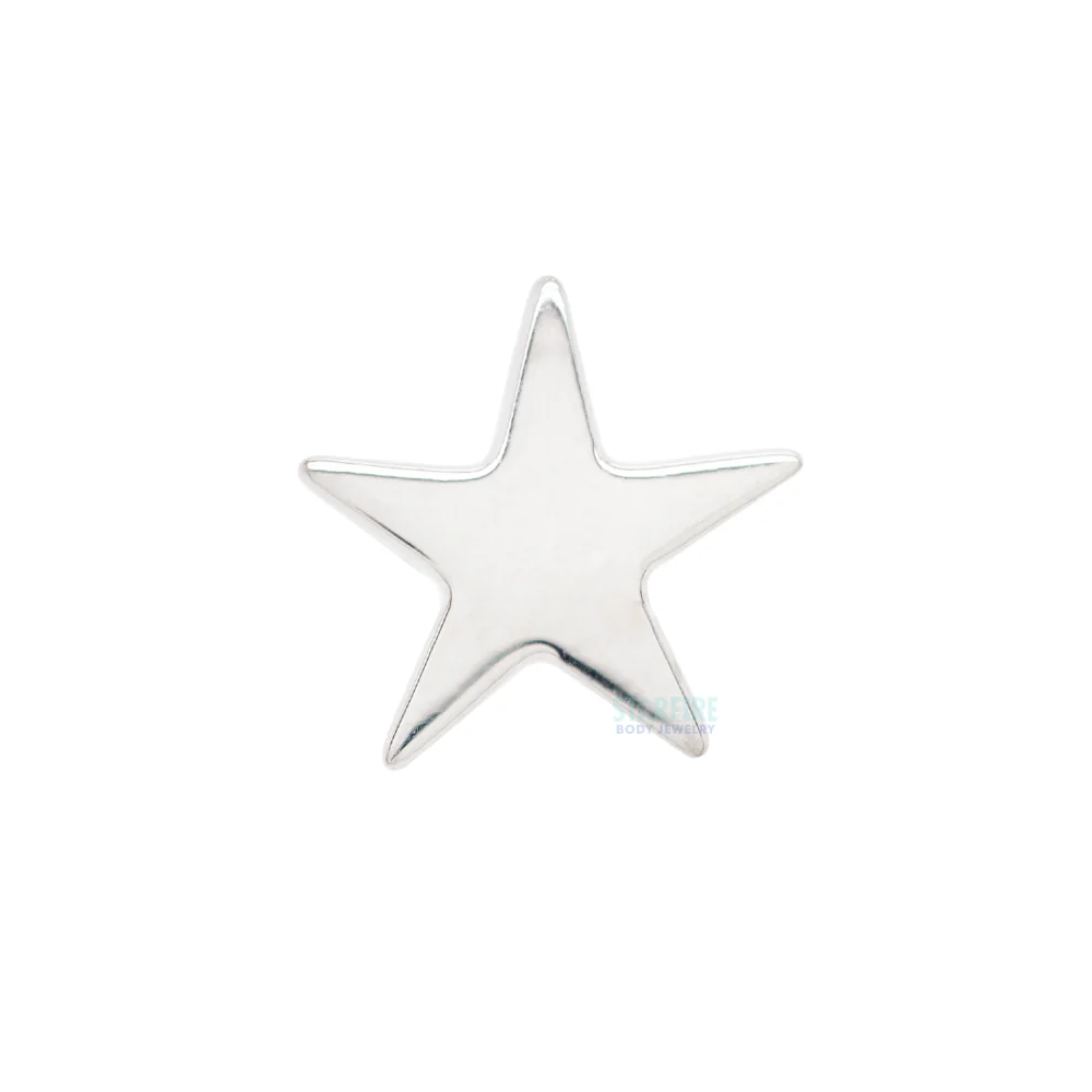 threadless: Flat Star Pin in Gold - Image 5