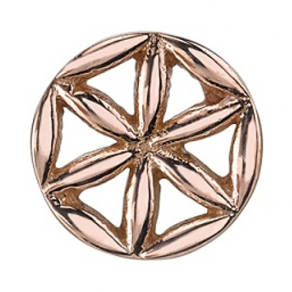 threadless: "Flower of Life" Pin in Gold - Image 4