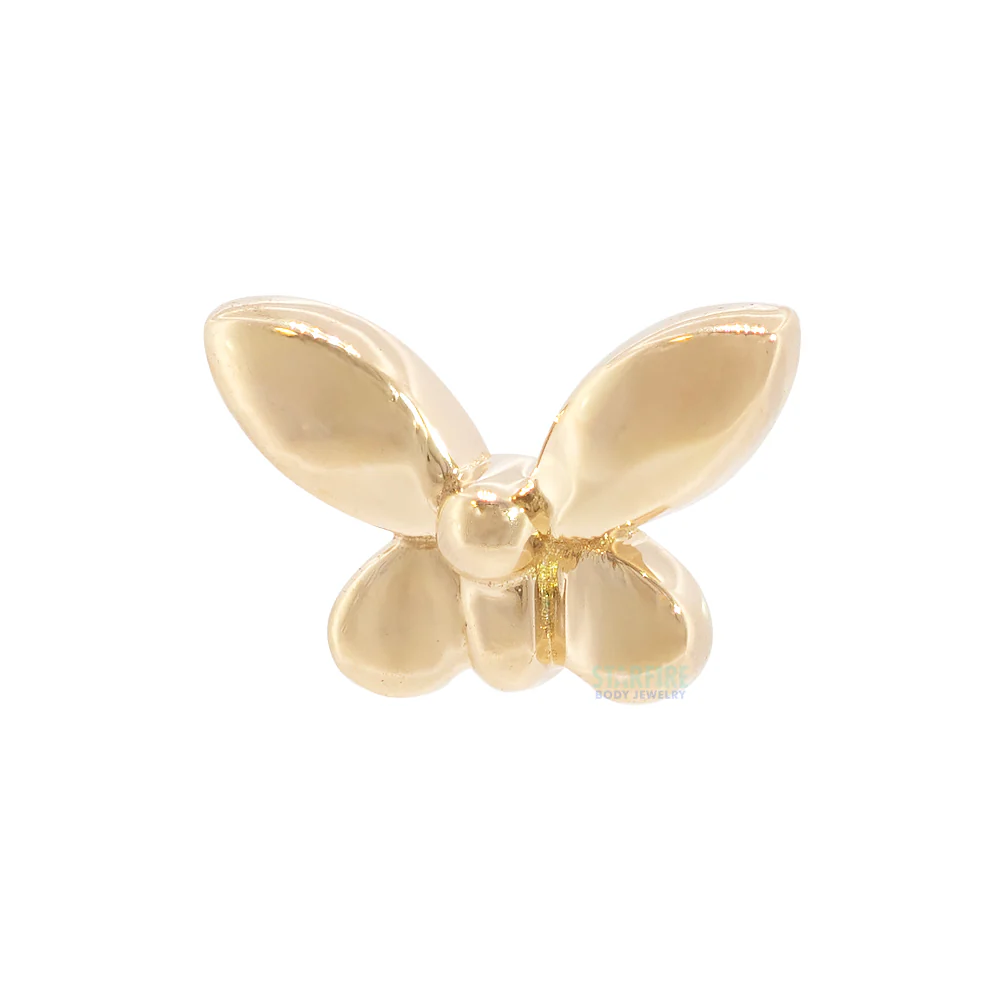 threadless: "Tink Butterfly" Pin in Gold