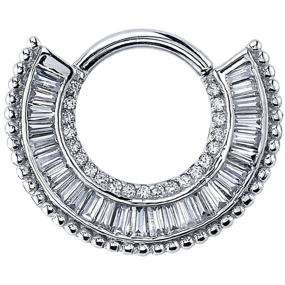 "Wanderlust" Hinge Ring in Gold with DIAMONDS - Image 2