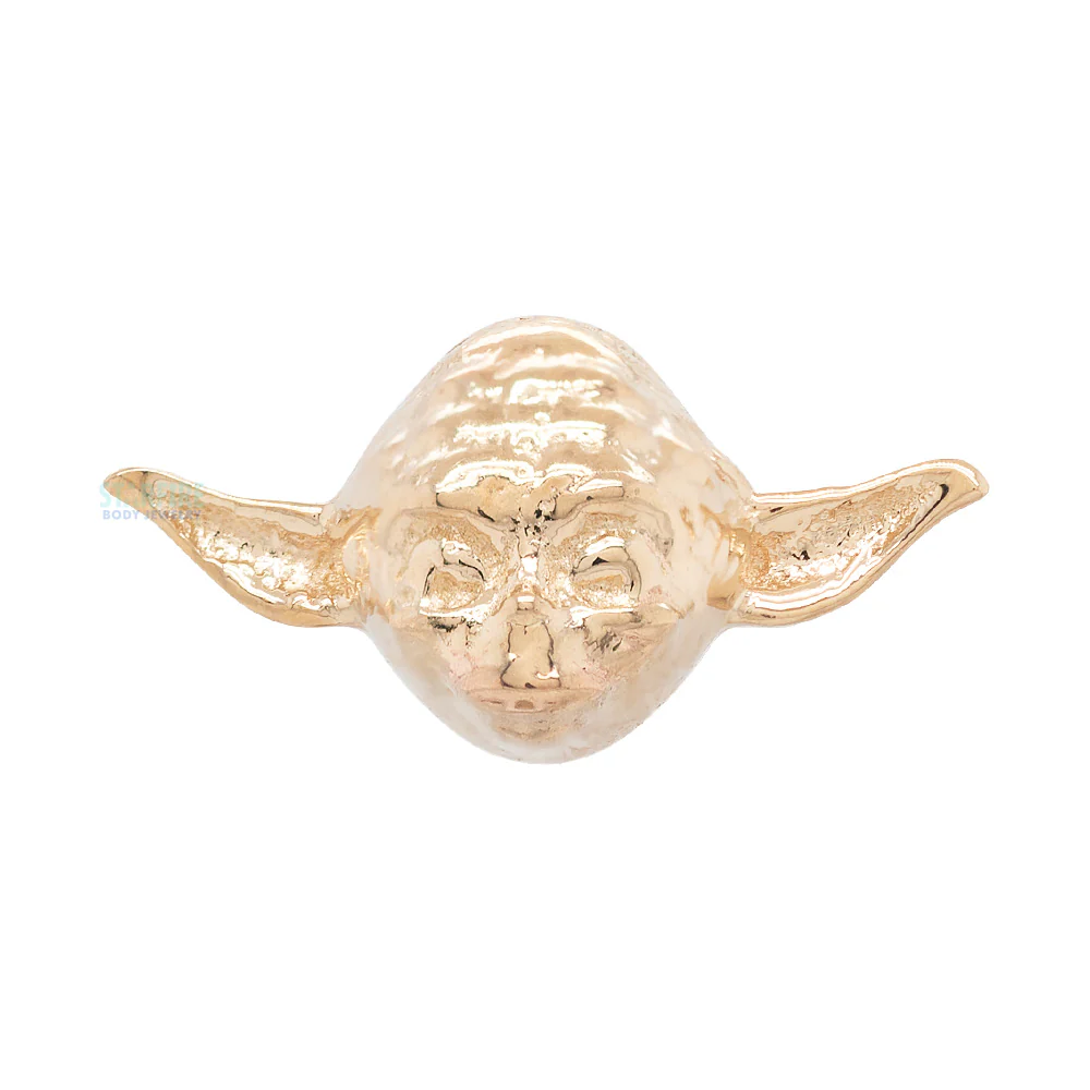 "Yoda" Threaded End in Gold - Image 3