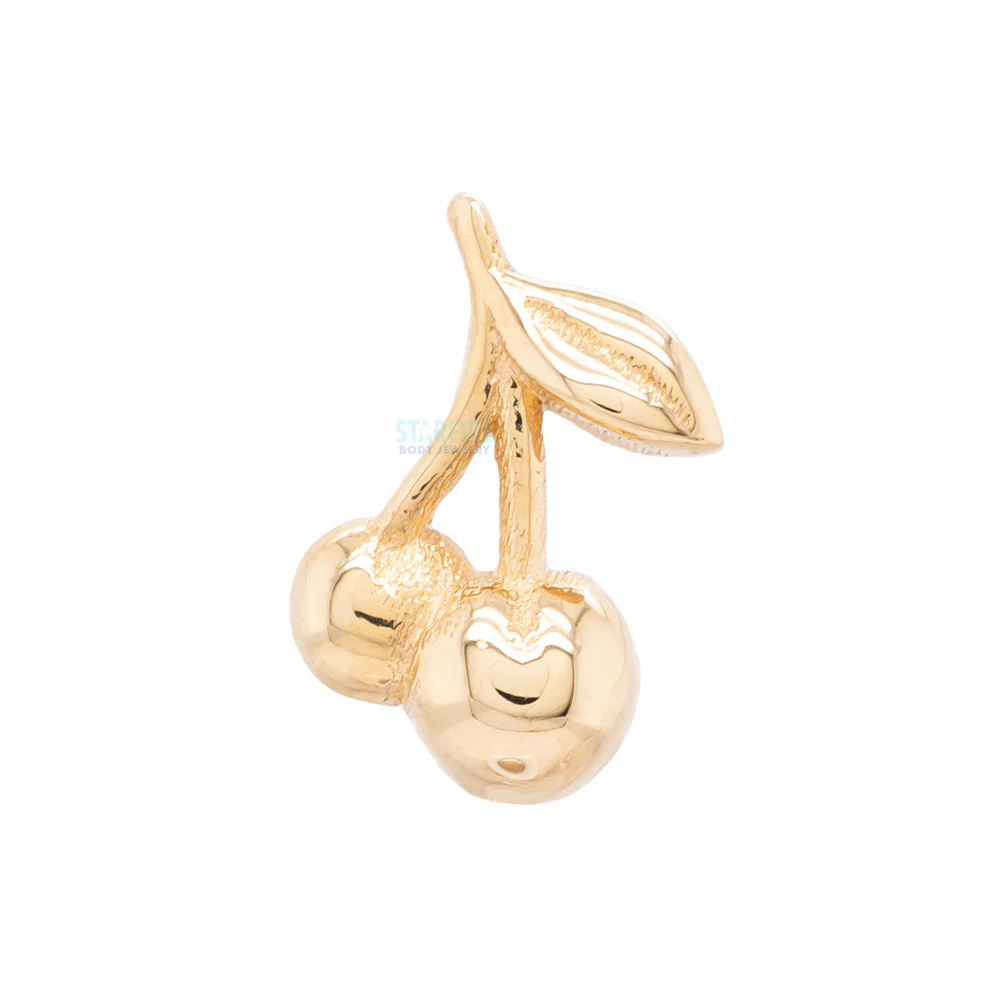 Cherry Threaded End in Gold - Image 3