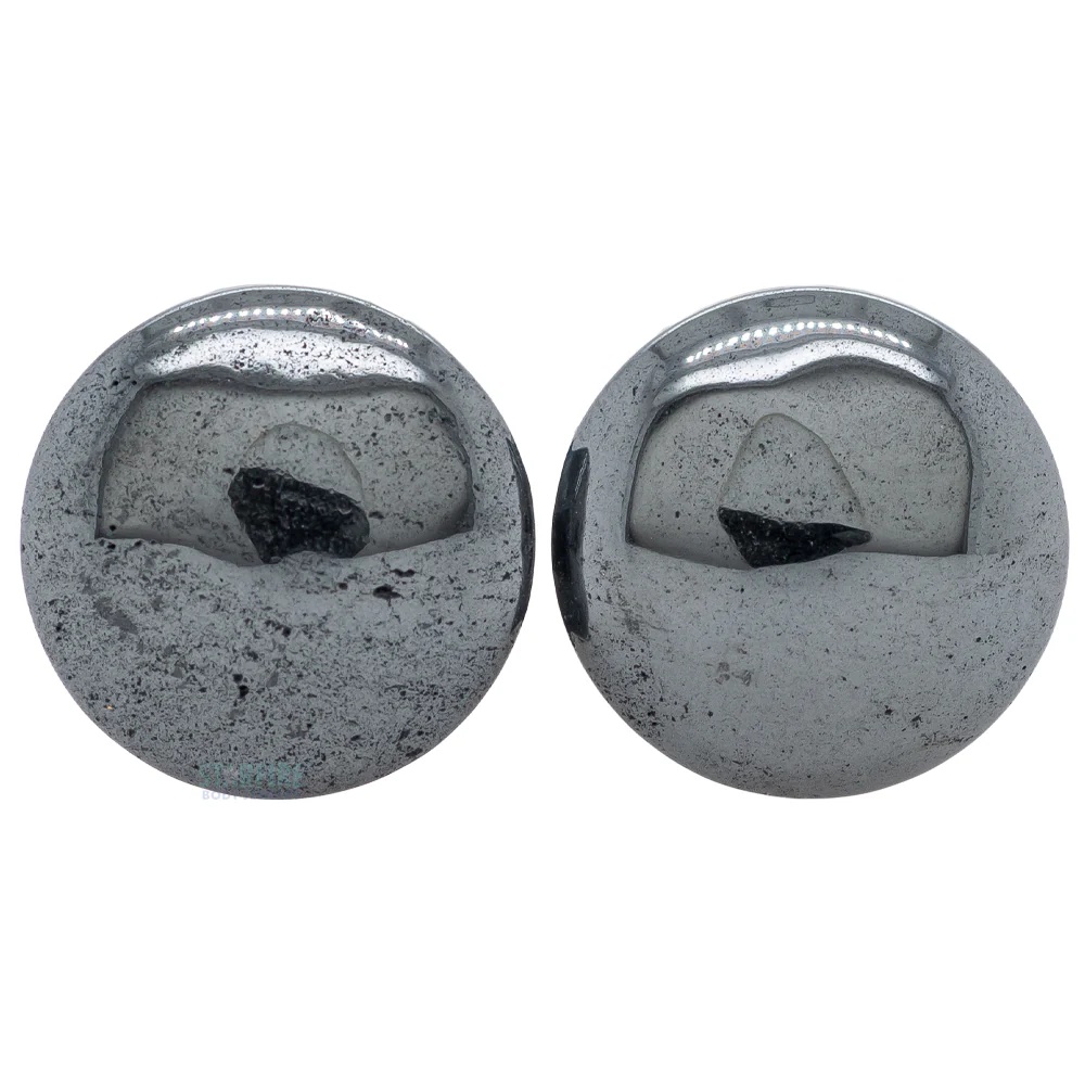 Stone Plugs - Hematite - Image 3