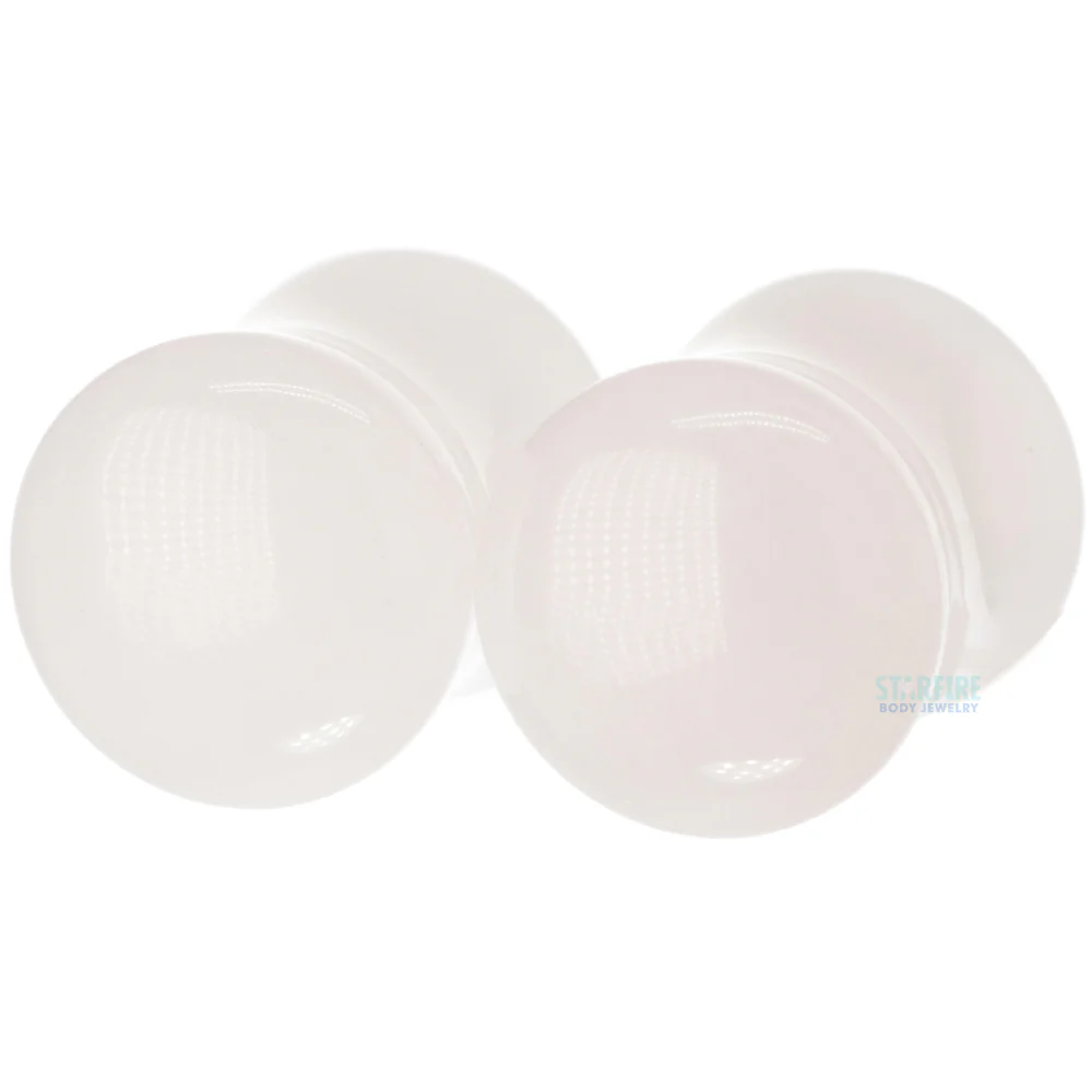 Stone Plugs - Cloudy Quartz - Image 2