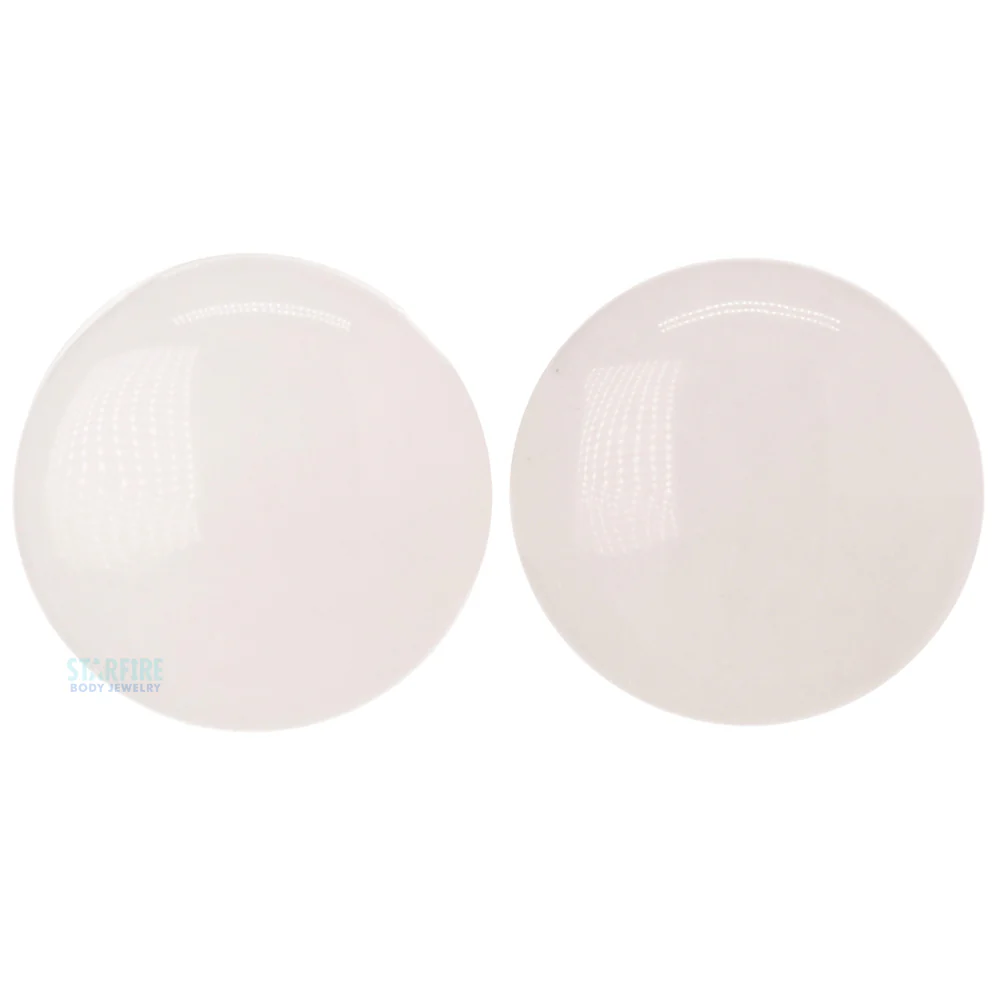 Stone Plugs - Cloudy Quartz - Image 3