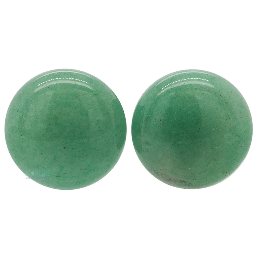 Stone Plugs - Green Aventurine - Image 3