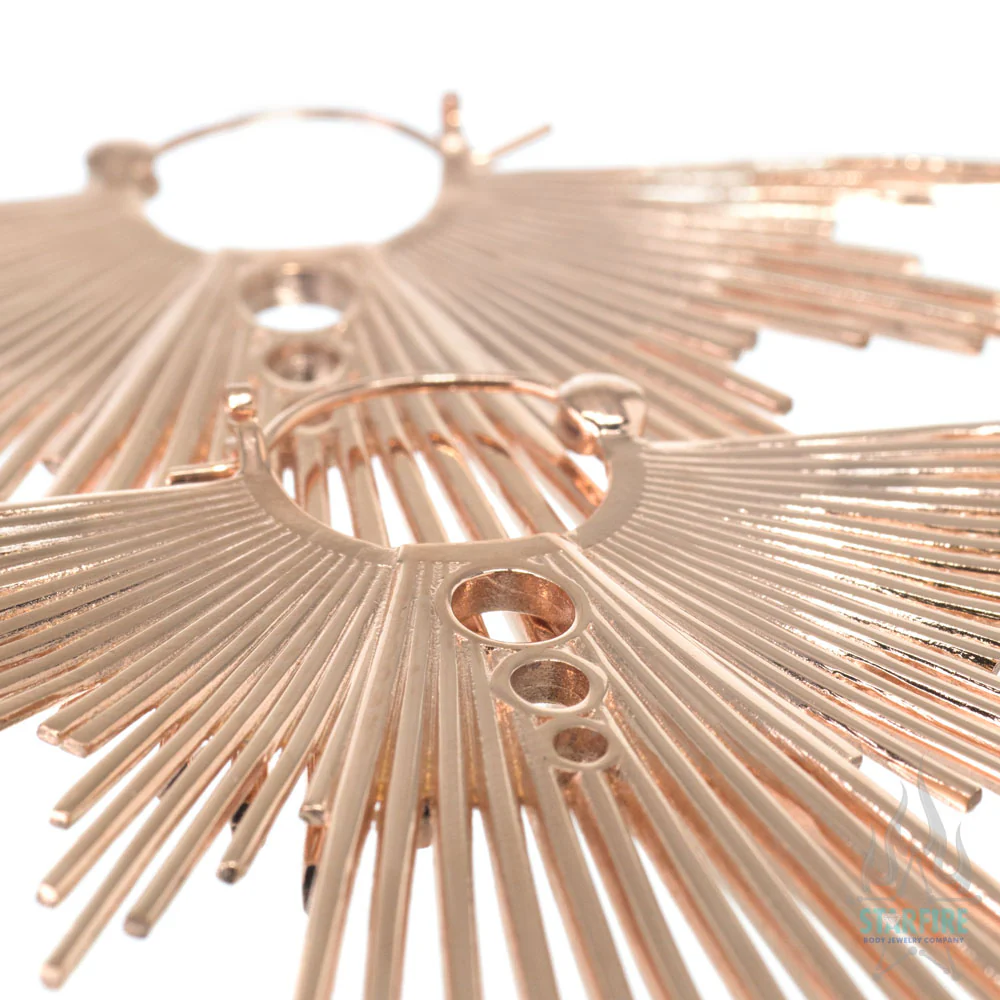 "Divine" Hoop Earrings - Image 2