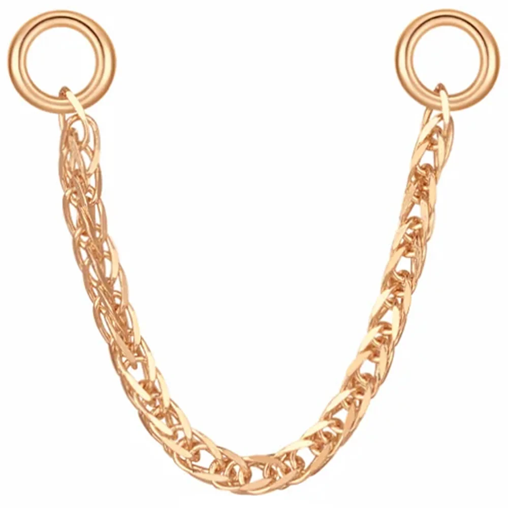 Chopin Chain Attachment in Gold - Image 5