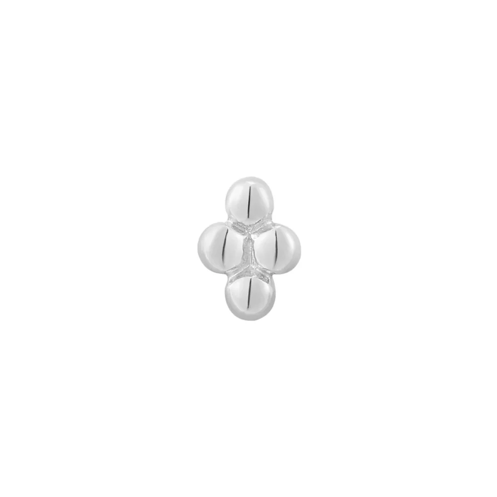 threadless: 4 Bead Rhombus End in Gold - Image 3