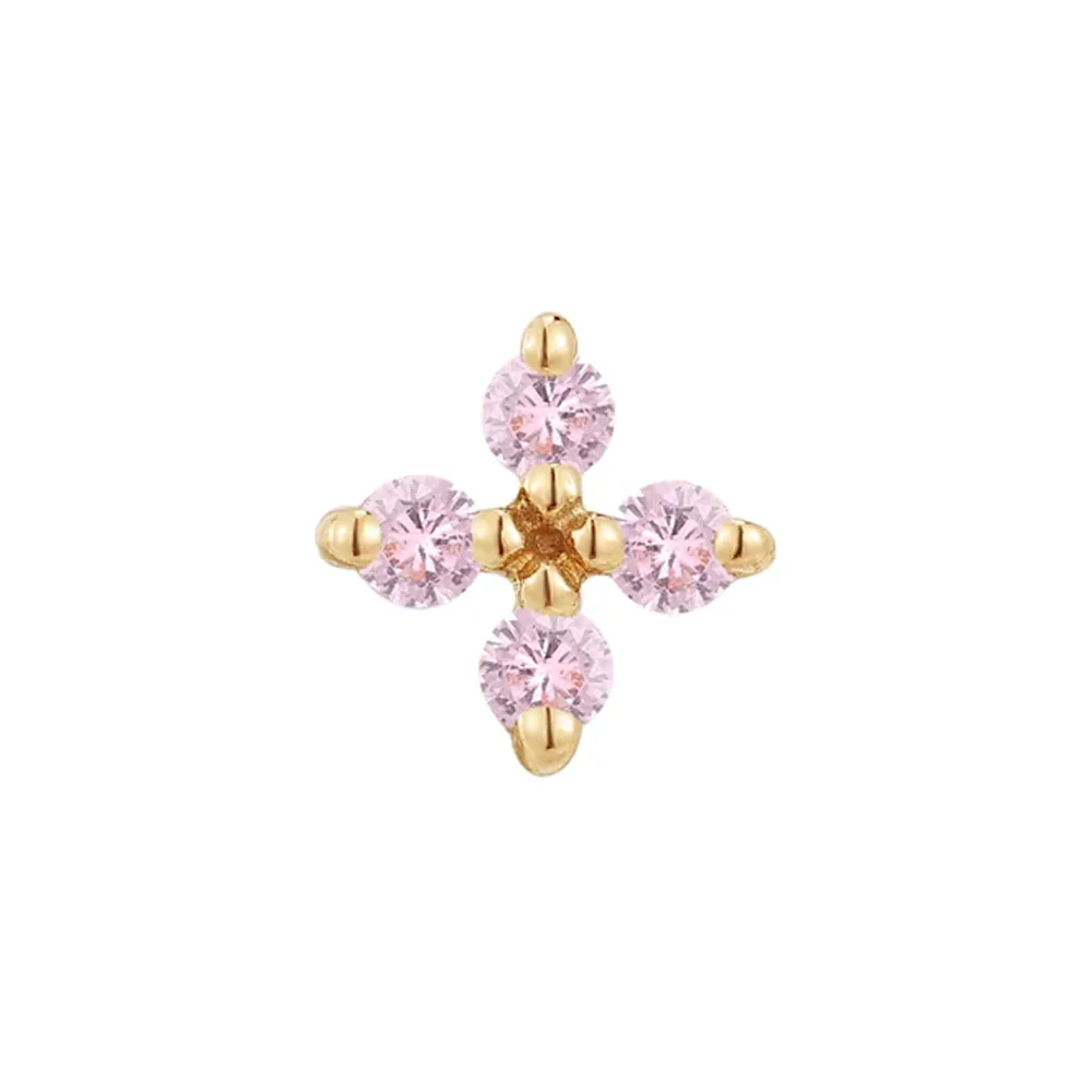 threadless: "Crux" End in Gold with Gemstones - Image 11