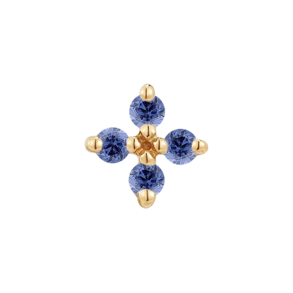 threadless: "Crux" End in Gold with Gemstones - Image 14