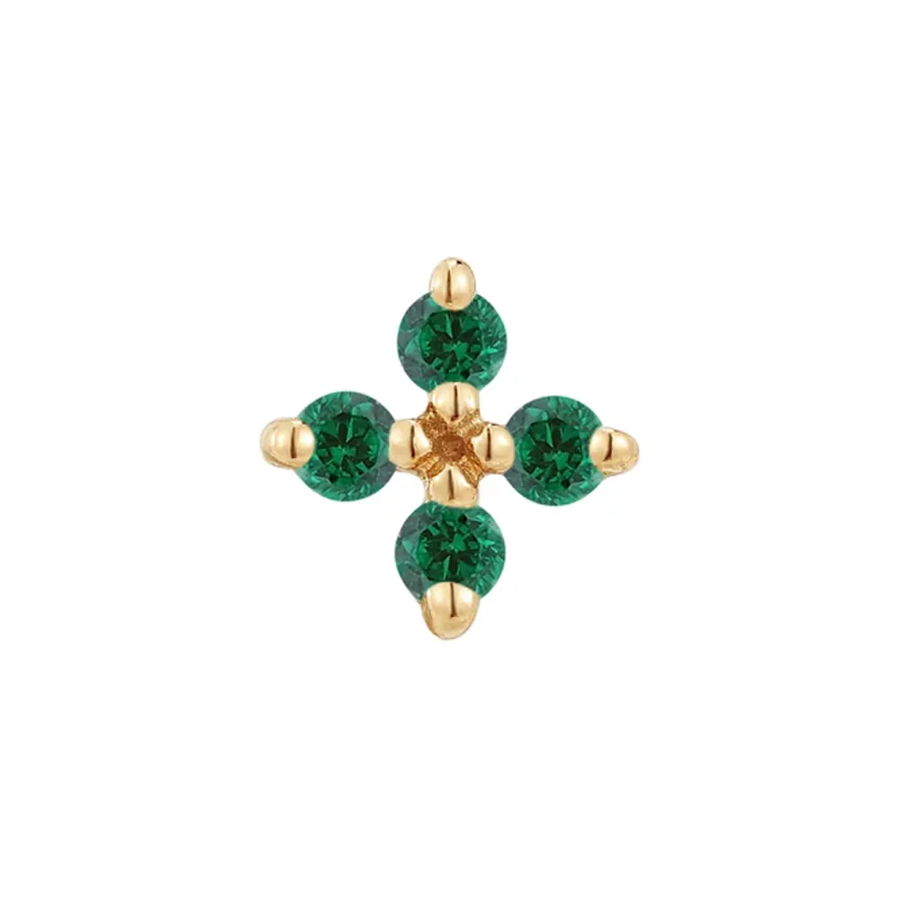 threadless: "Crux" End in Gold with Gemstones - Image 8