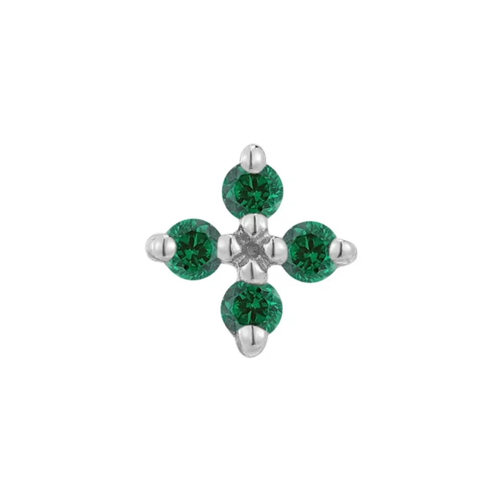 threadless: "Crux" End in Gold with Gemstones - Image 9