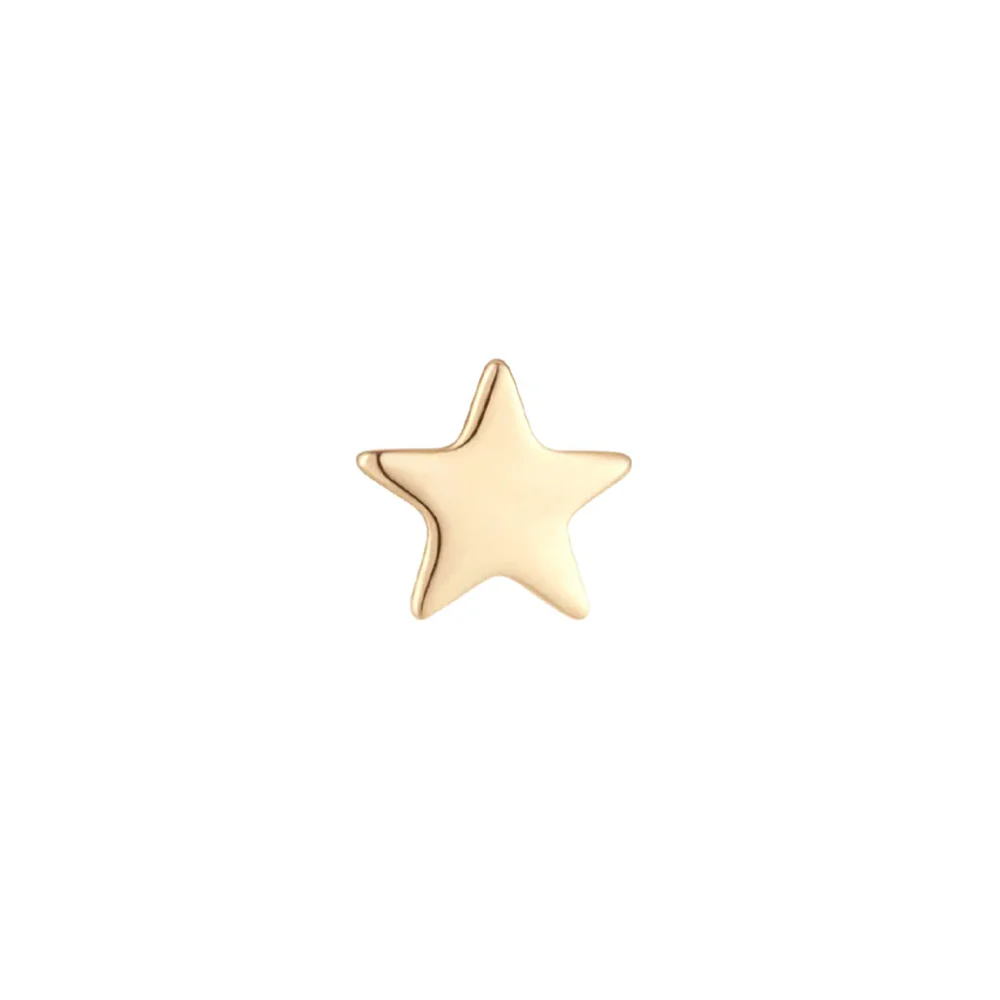 threadless: Five Point Star End in Gold - Image 6