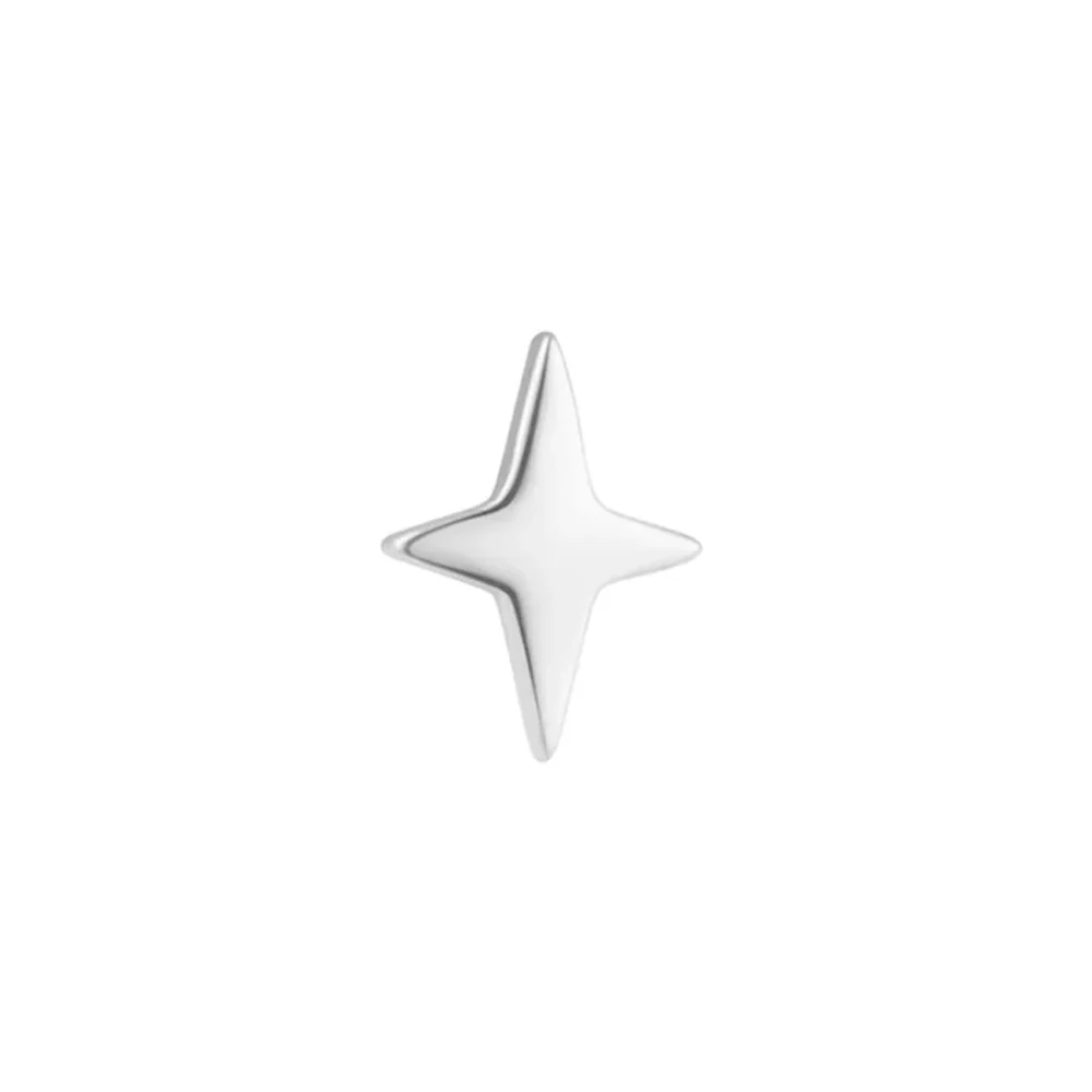 threadless: Four Point Star End in Gold - Image 5