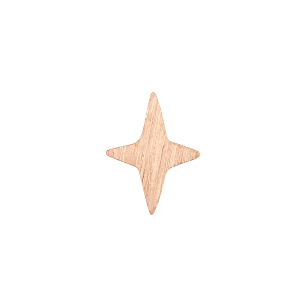 threadless: Four Point Star End in Gold - Image 8