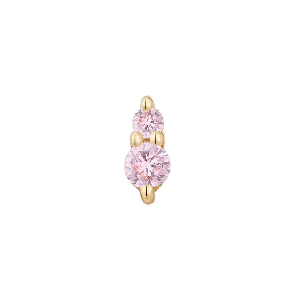 threadless: "Prim" End in Gold with Gemstones - Image 8