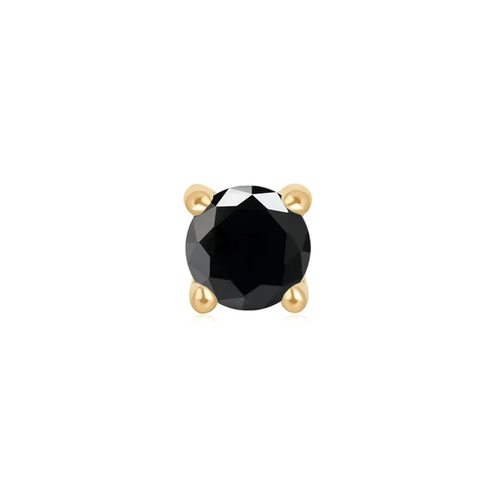 threadless: Prong Set End in Gold with Gemstone - Image 10