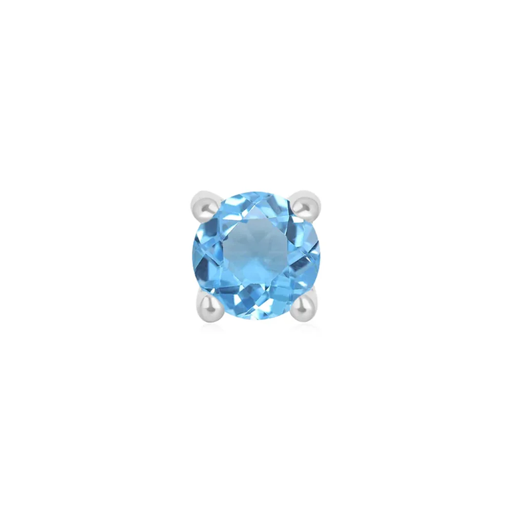 threadless: Prong Set End in Gold with Gemstone - Image 14