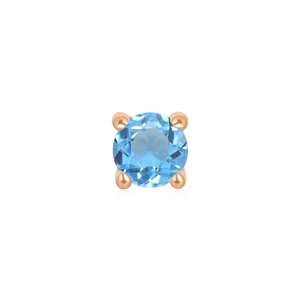 threadless: Prong Set End in Gold with Gemstone - Image 15