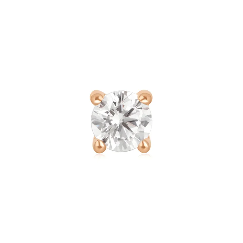 threadless: Prong Set End in Gold with Gemstone - Image 23