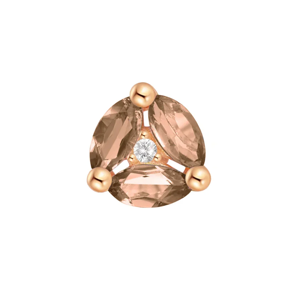 threadless: "Triple Threat" End in Gold with Gemstones - Image 20